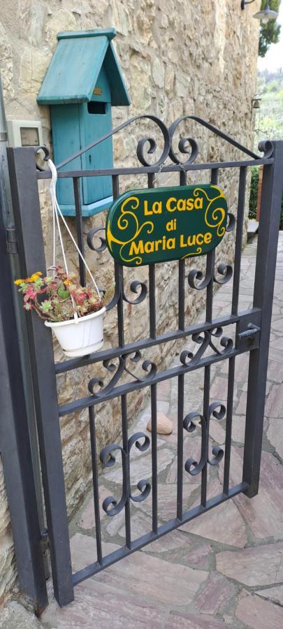 카이오레인챠안티 "La Casa Di Maria Luce" Con Terrazza Panoramica 아파트 외부 사진